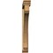 Ekena Millwork Legacy Traditional Rough Sawn Bracket w/ Offset Brace, Western Red Cedar, 6"W x 48"D x 48"H BKT0604X48X48LEC01RWR - alternate 4